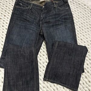 Banana Republic Women’s Dark Blue Contoured Bootcut Jeans